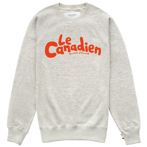 Le Canadienne Sweatshirt Eggshell - Made in Canada - Province of Canada