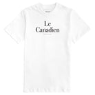 Le Canadien White Tee Mens - Made in Canada - Province of Canada