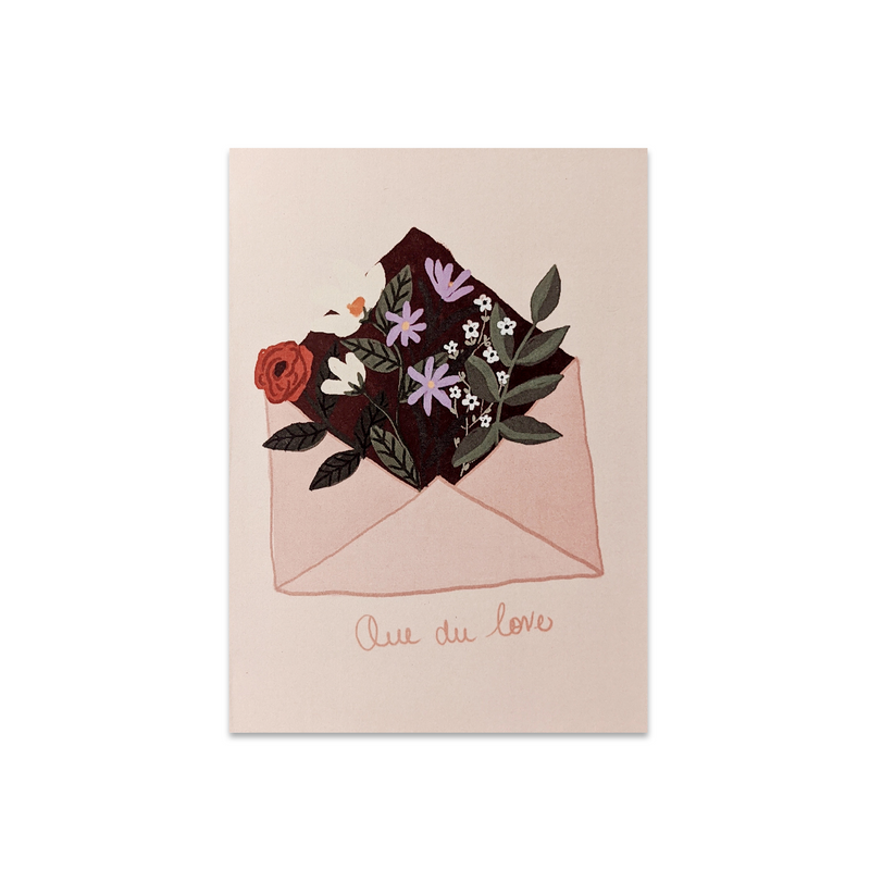 Love Envelope Greeting Card - Made in Canada - Province of Canada