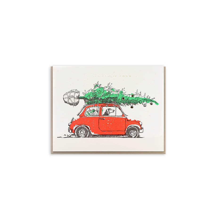 O Christmas Tree Greeting Card - Made in Canada - Province of Canada