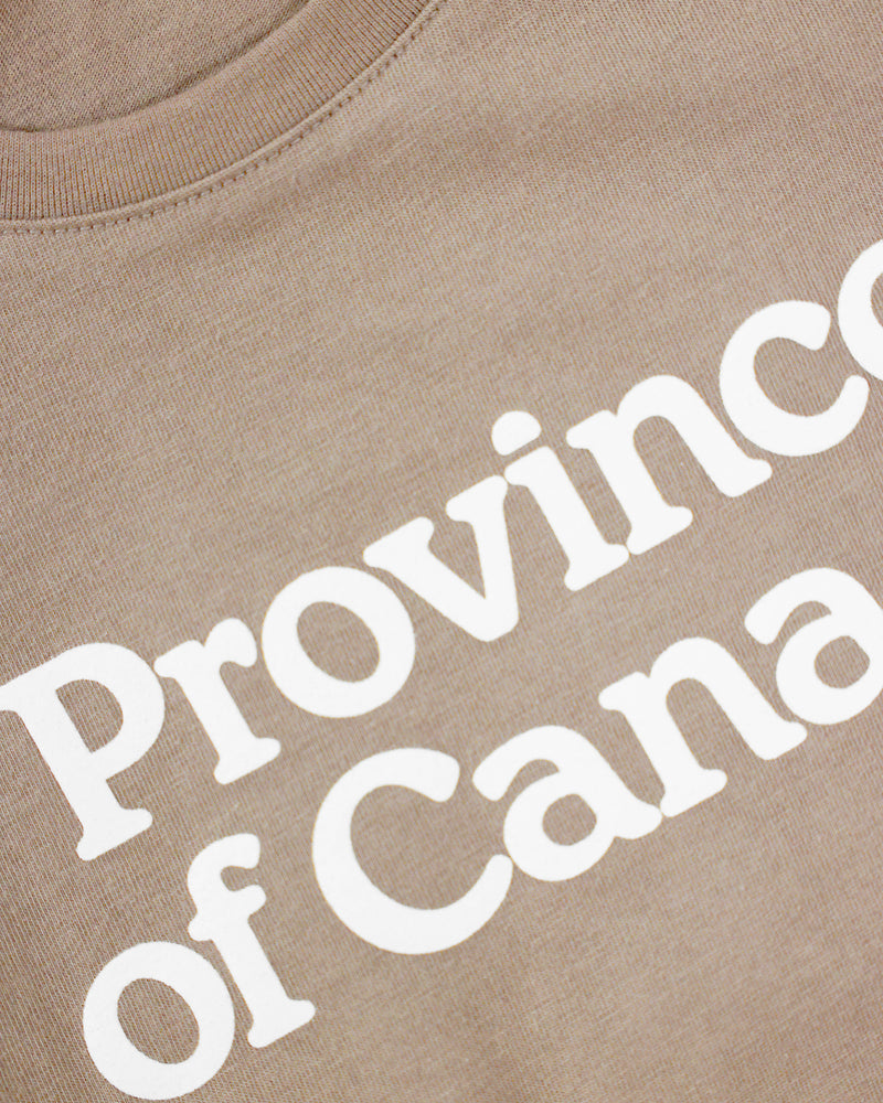 Wordmark Tank Top Clay Unisex - Made in Canada - Province of Canada