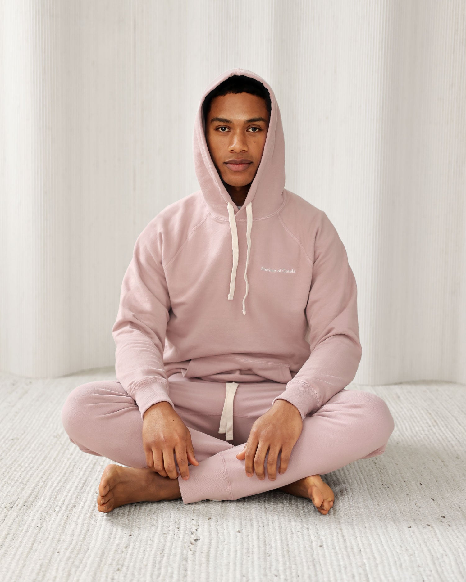 Made in Canada 100% Cotton French Terry Hoodie Dusk - Province of Canada