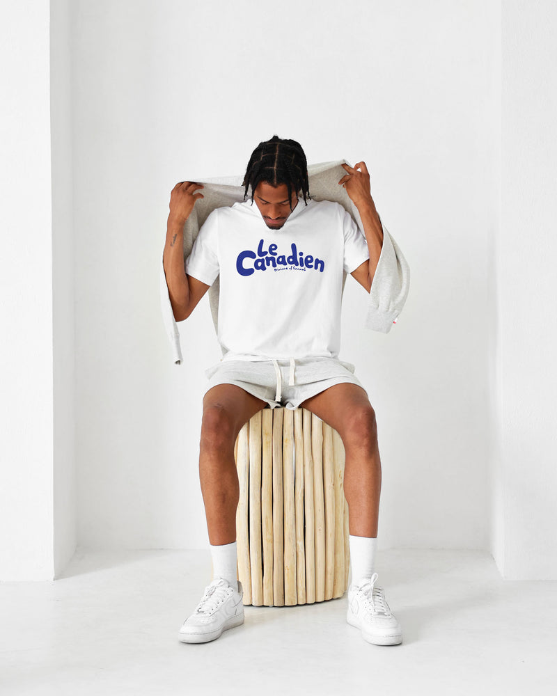 Le Canadien Tee White - Made in Canada - Province of Canada