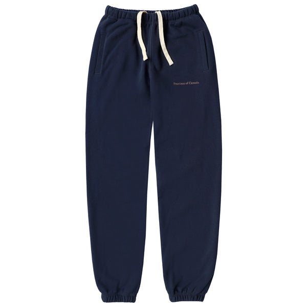 Made in Canada Lounge Fleece Sweatpant Navy Unisex - Province of Canada