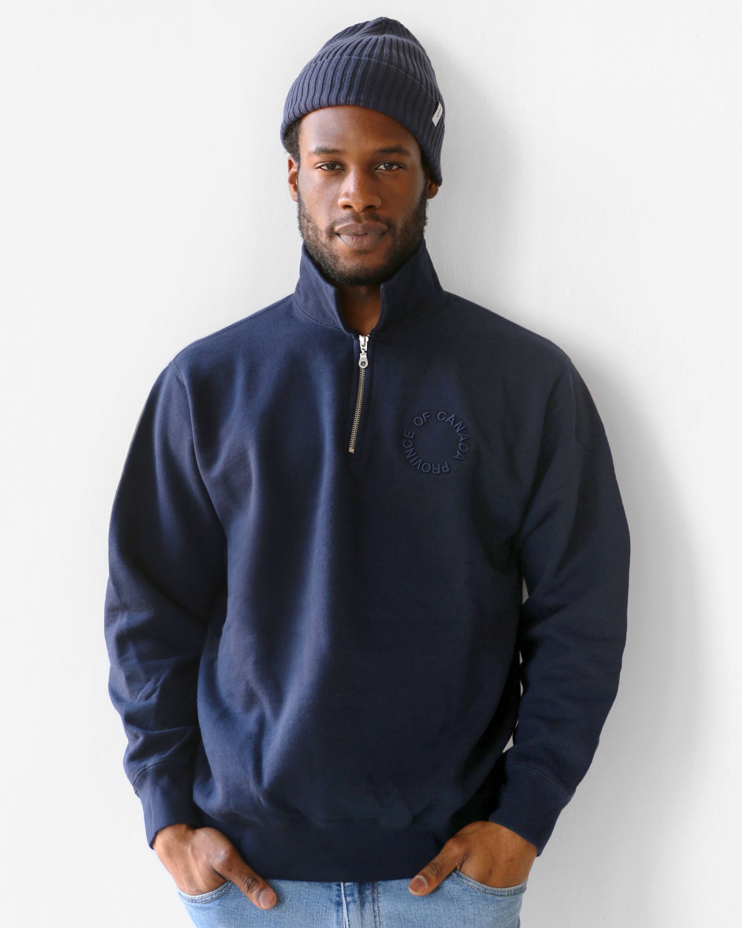 Half zip fleece sweater hotsell