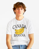 Canada Banana Tee White - Made in Canada - Province of Canada