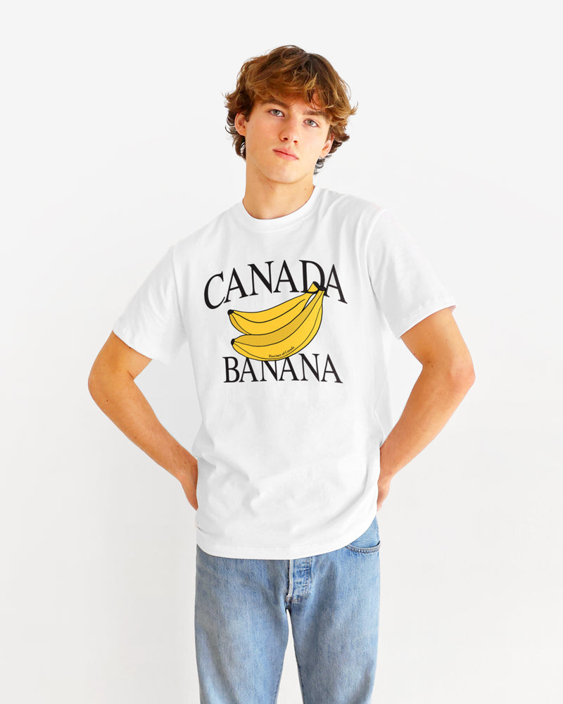 Canada Banana Tee White - Made in Canada - Province of Canada
