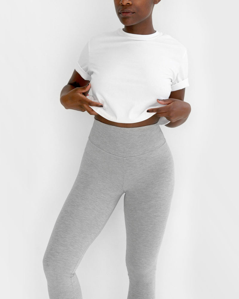 Made in Canada Everyday Leggings Heather Grey - Province of Canada