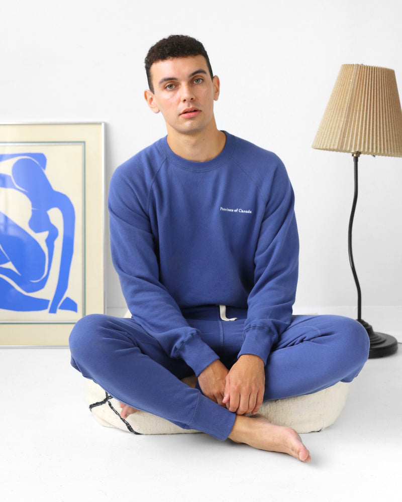 French Terry Sweatshirt French Blue - Unisex