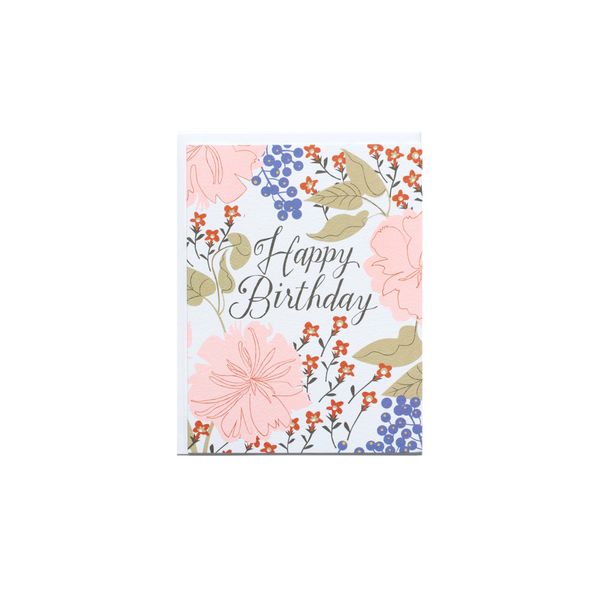 Happy Birthday Greeting Card - Made in Canada - Province of Canada