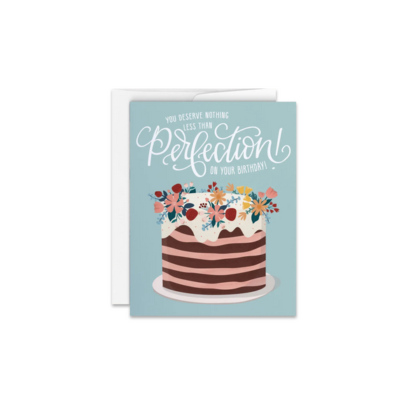 Perfection Birthday Greeting Card - Made in Canada - Province of Canada