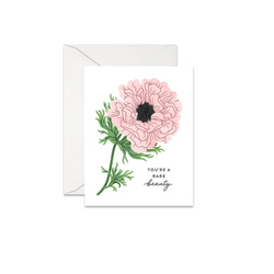You're a Rare Beauty Valentine's Day Greeting Card - Made in Canada - Province of Canada 