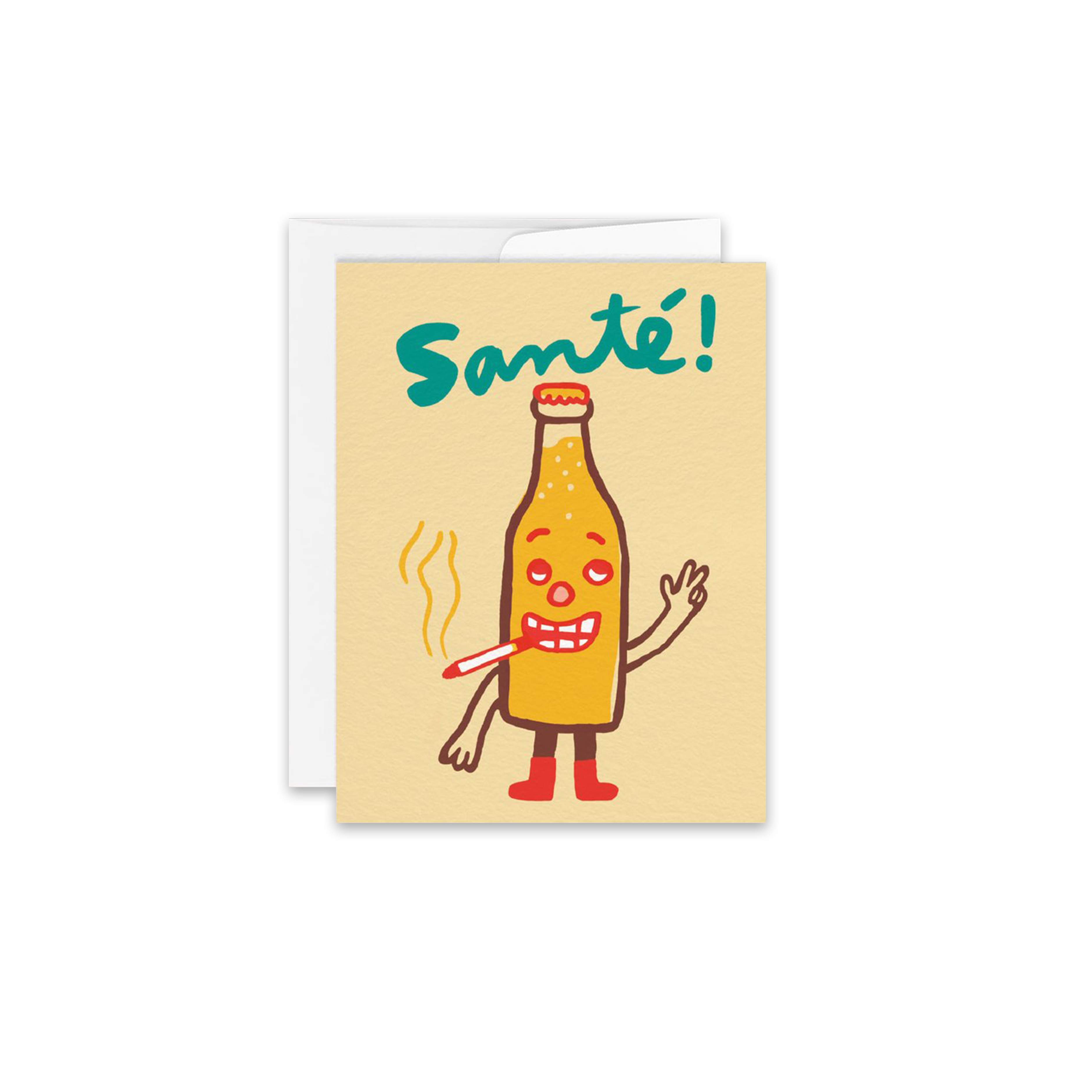 Santé Greeting Card - Made in Canada - Province of Canada