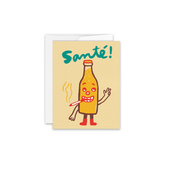 Santé Greeting Card - Made in Canada - Province of Canada