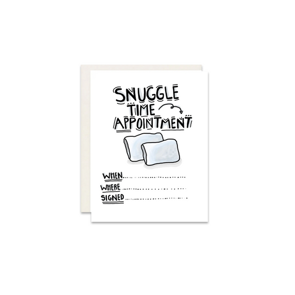 Snuggle Time Birthday Greeting Card - Made in Canada - Province of Canada