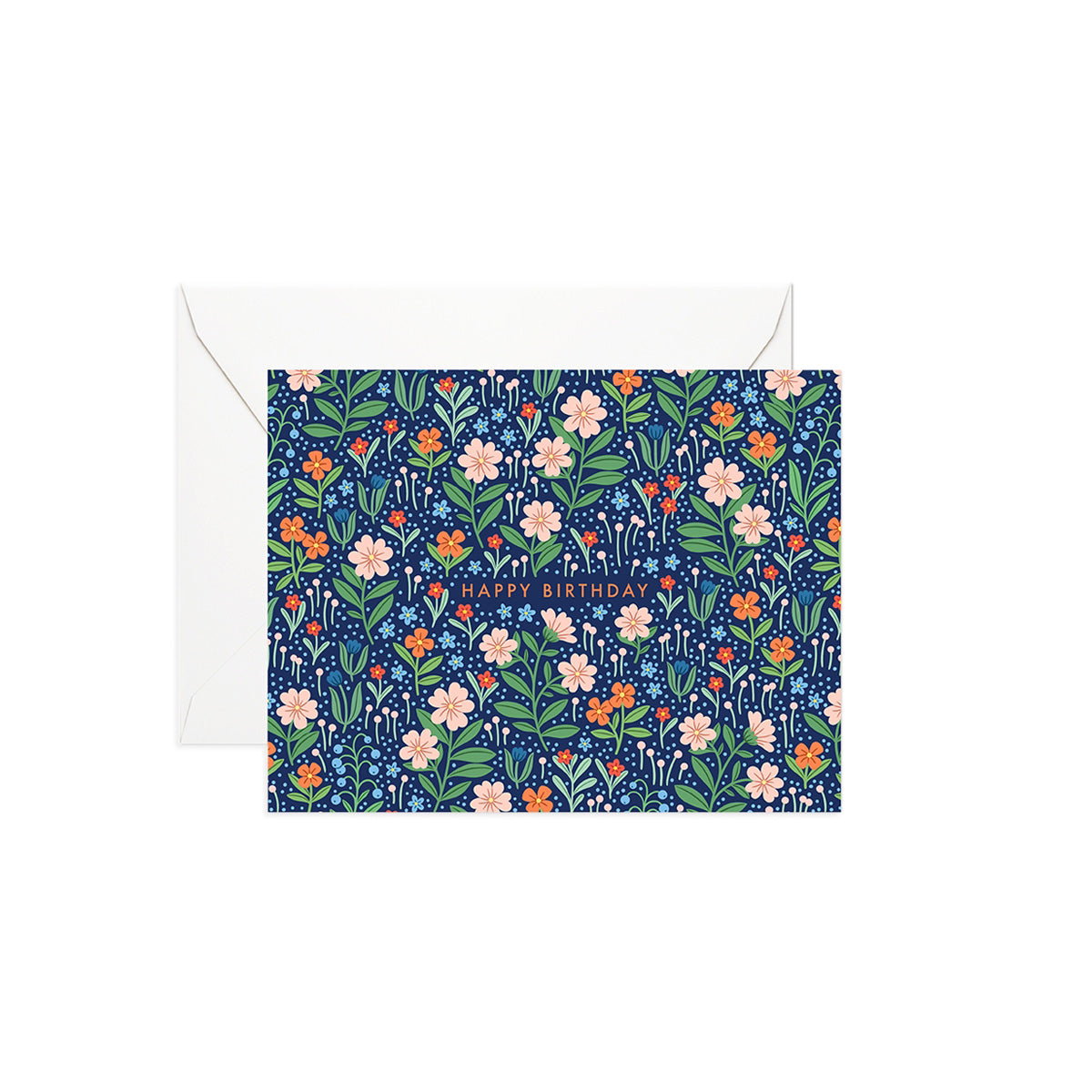 Sweet Fields Birthday Greeting Card - Made in Canada - Province of Canada