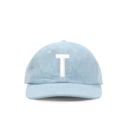 Made in Canada 100% Cotton Kids Letter T Baseball Hat Light Blue Denim - Province of Canada