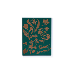 Thanks So Much Greeting Card - Made in Canada - Province of Canada