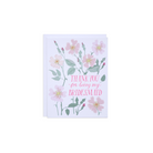 Thank You Bridesmaid Greeting Card - Made in Canada - Province of Canada