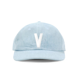 Made in Canada 100% Cotton Letter V Baseball Hat Light Blue Denim - Province of Canada