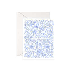 With Gratitude Greeting Card - Made in Canada - Province of Canada