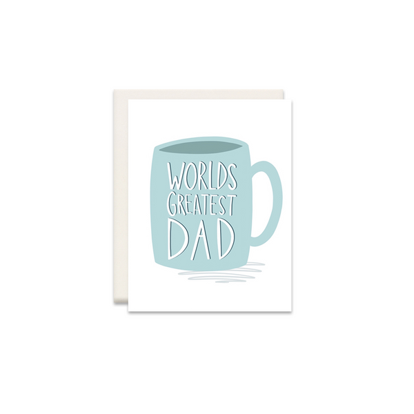 Dad Mug Father's Day Greeting Card - Made in Canada - Province of Canada