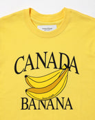 Canada Banana Tee Yellow - Made in Canada - Province of Canada