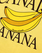 Canada Banana Tee Yellow - Made in Canada - Province of Canada