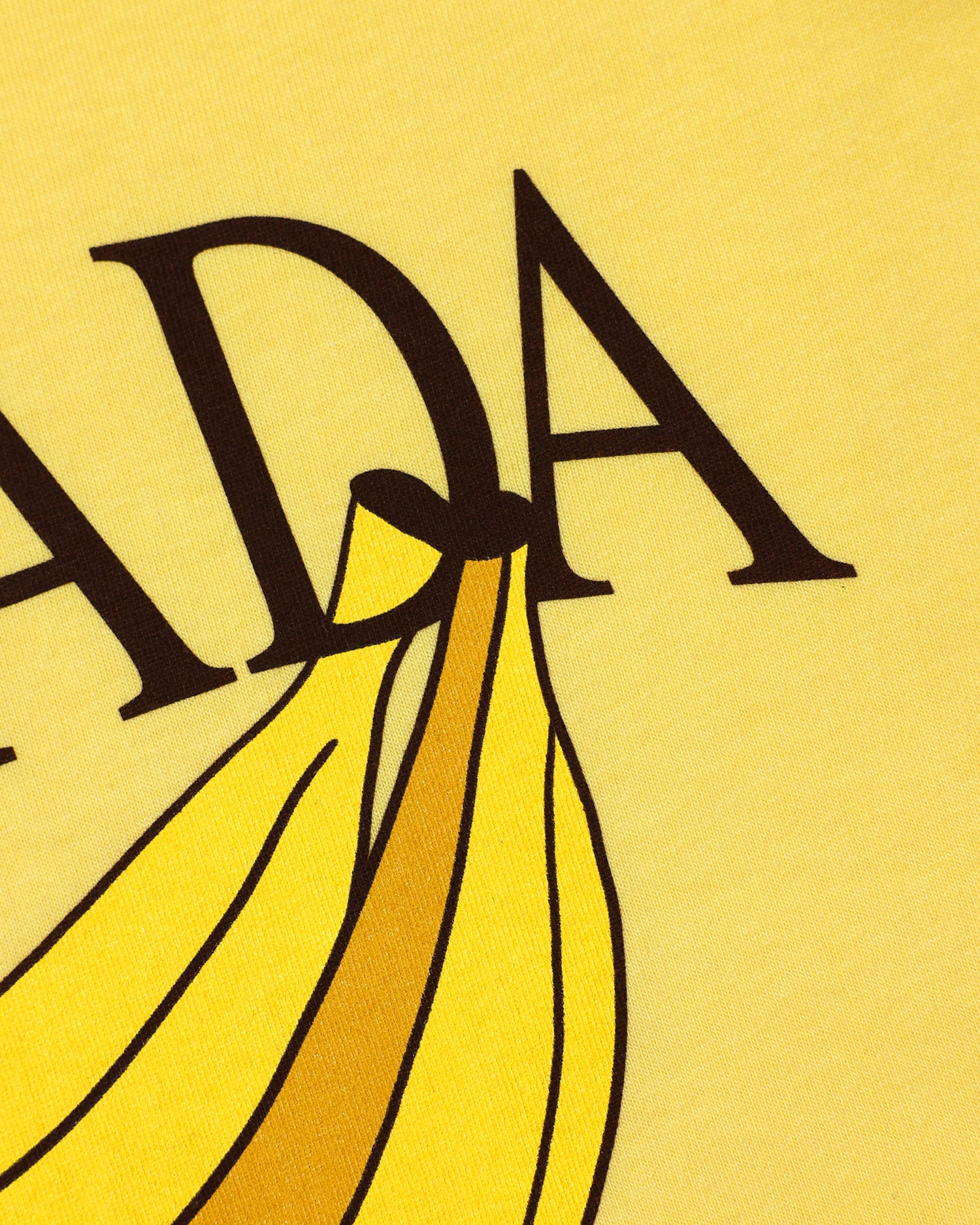 Canada Banana Tee Yellow - Made in Canada - Province of Canada