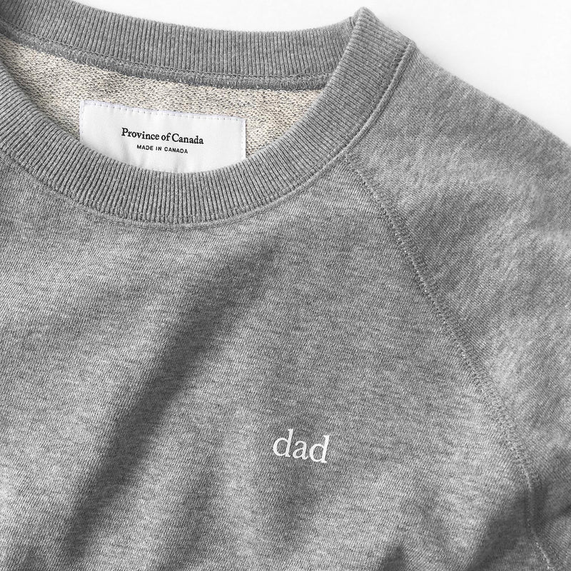 Province of Canada - Dad Crewneck Sweater - Made in Canada