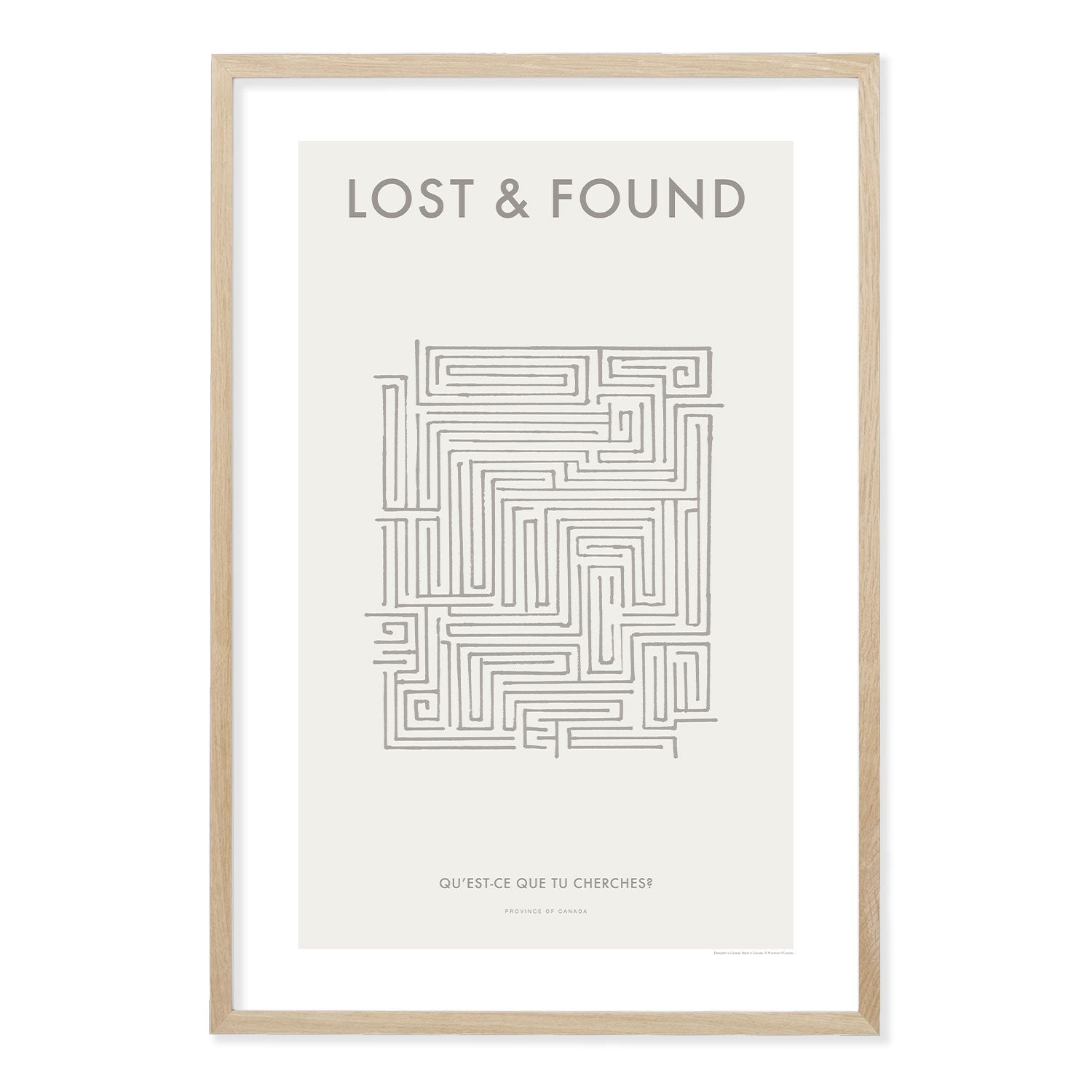 Lost and Found Print
