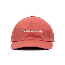 Province of Canada - Cotton Baseball Hat Faded Red - Made in Canada